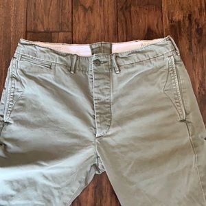 RRL Ralph Lauren military officer chinos